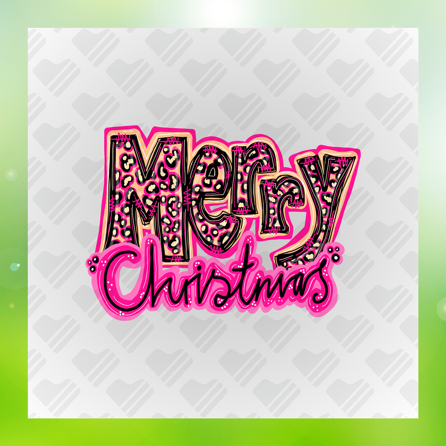 Holiday Vacations Merry Christmas Transfer
