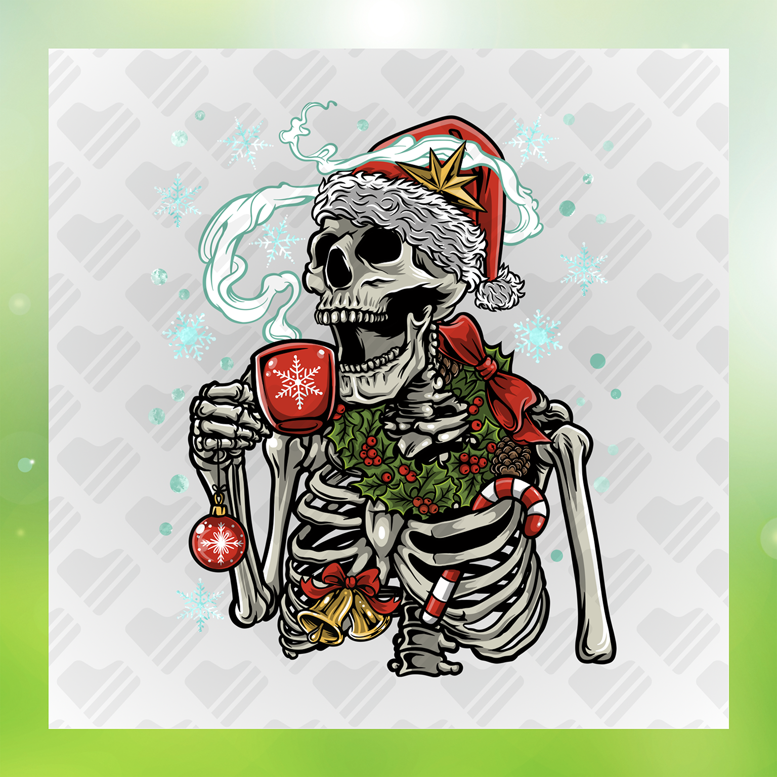 Creepy Christmas Transfer