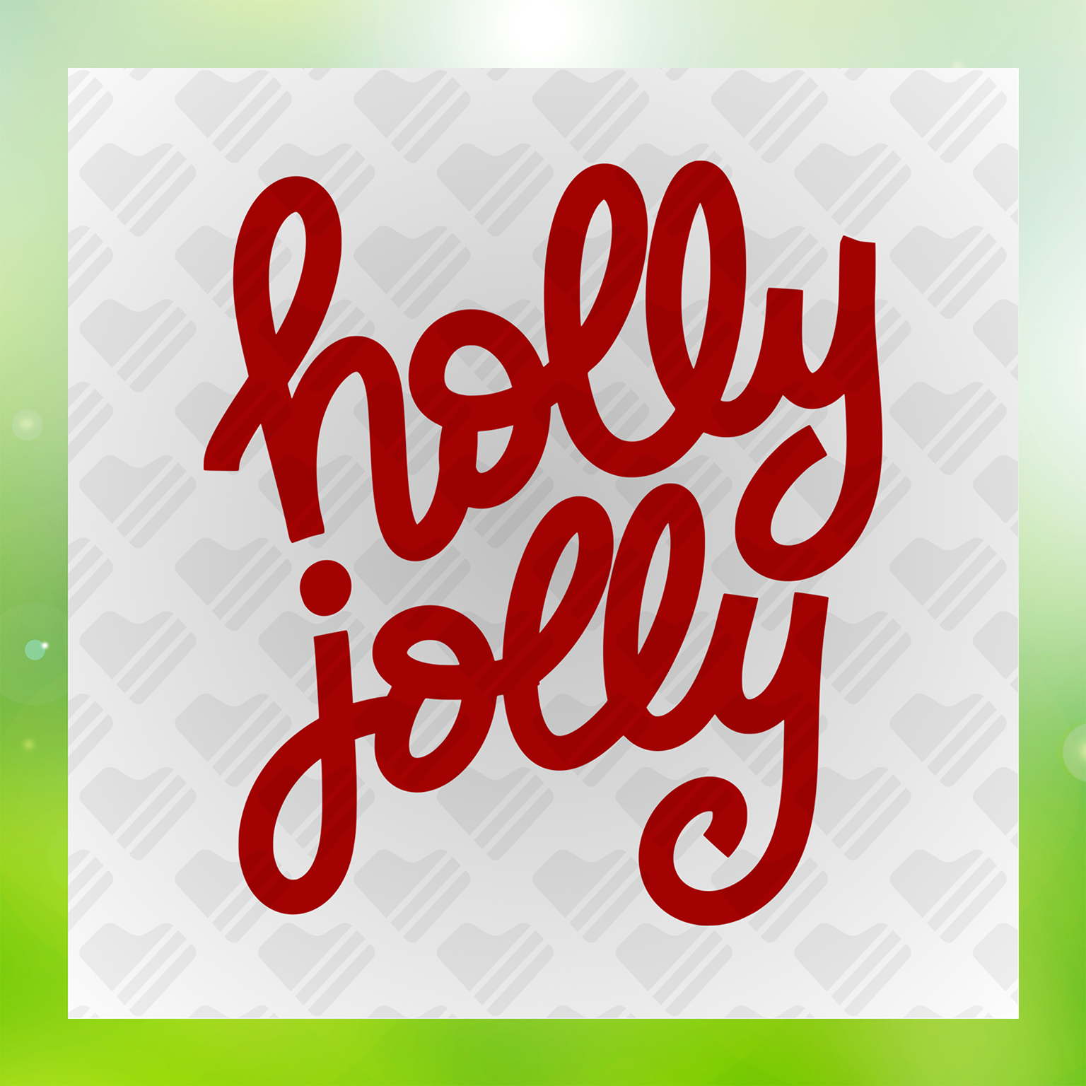 Holly Jolly Transfer