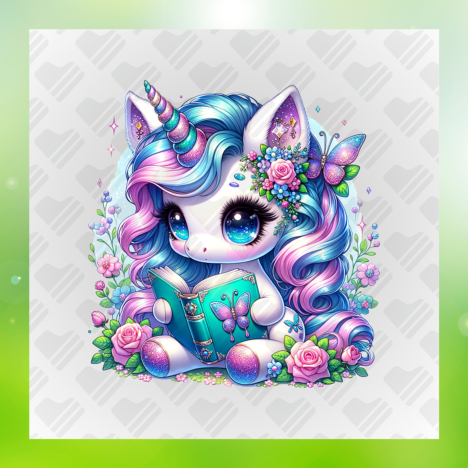 Blooming Unicorn Love Transfer