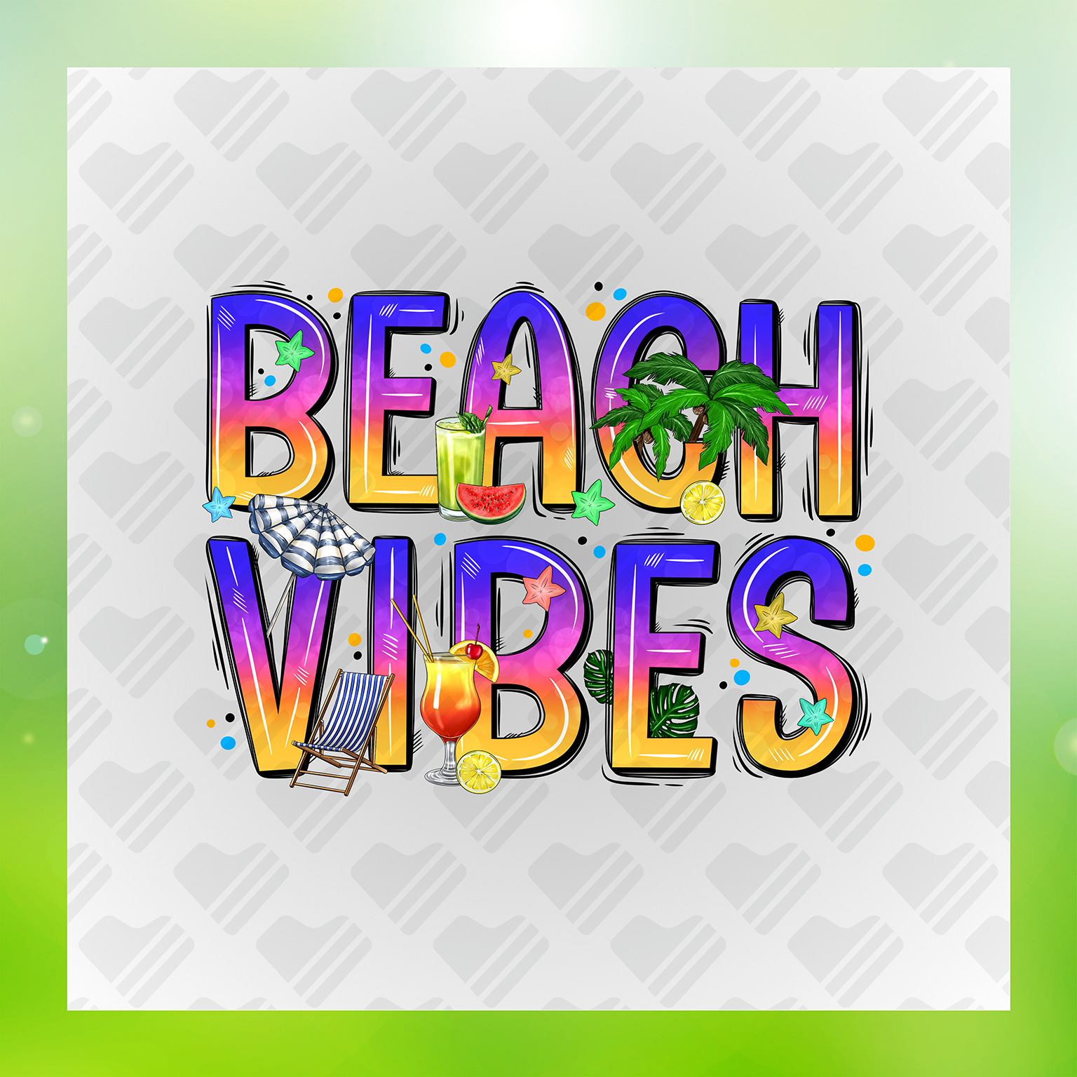 Beach Vibes Transfer
