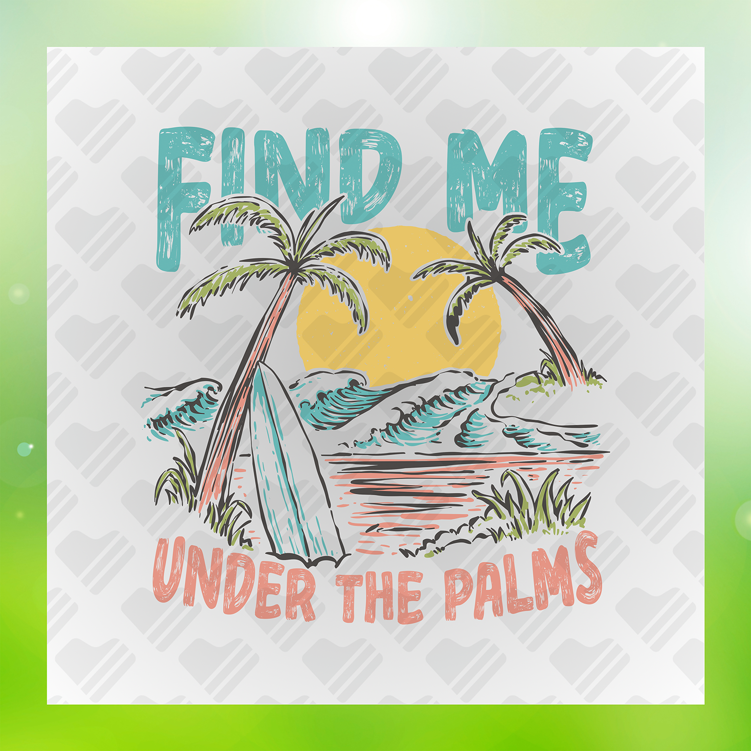 Find Me Under The Palms Transfer