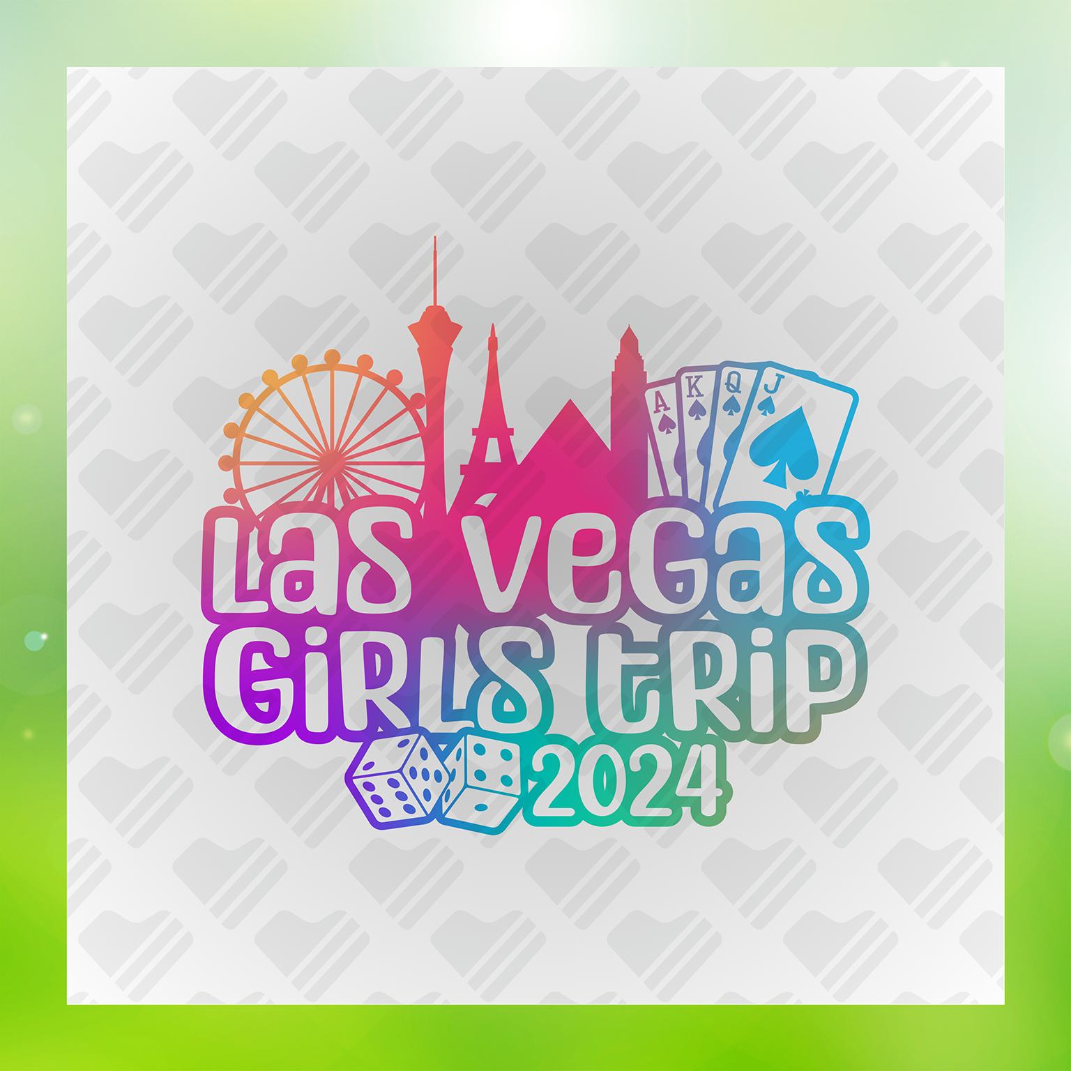 Colorful Bachelorettes Transfer