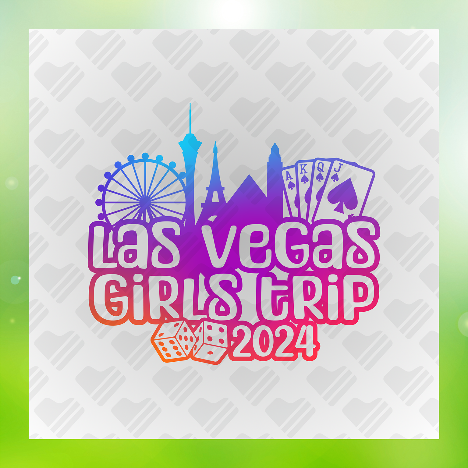 Colorful Bachelorettes Transfer