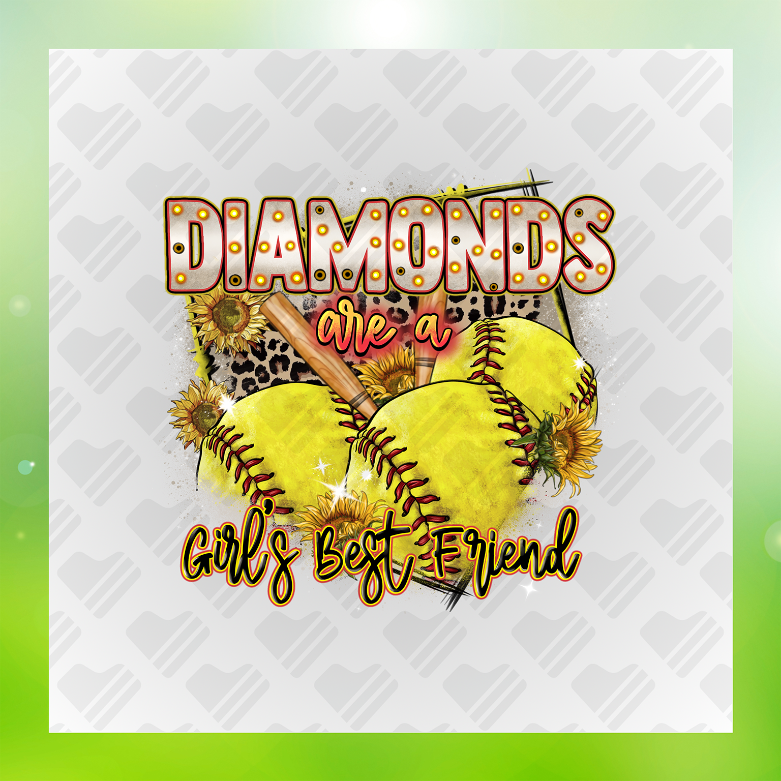 Diamonds Are A Girls Bestfriend Transfer
