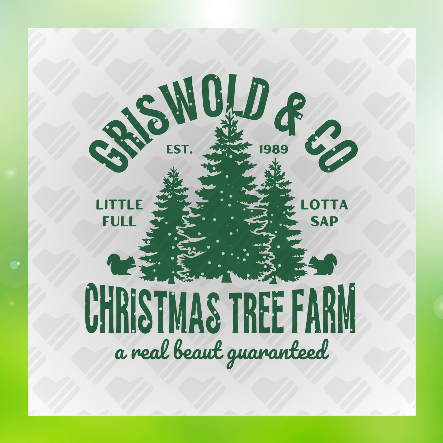 Griswold And Co Xmas Tree Farm Transfer
