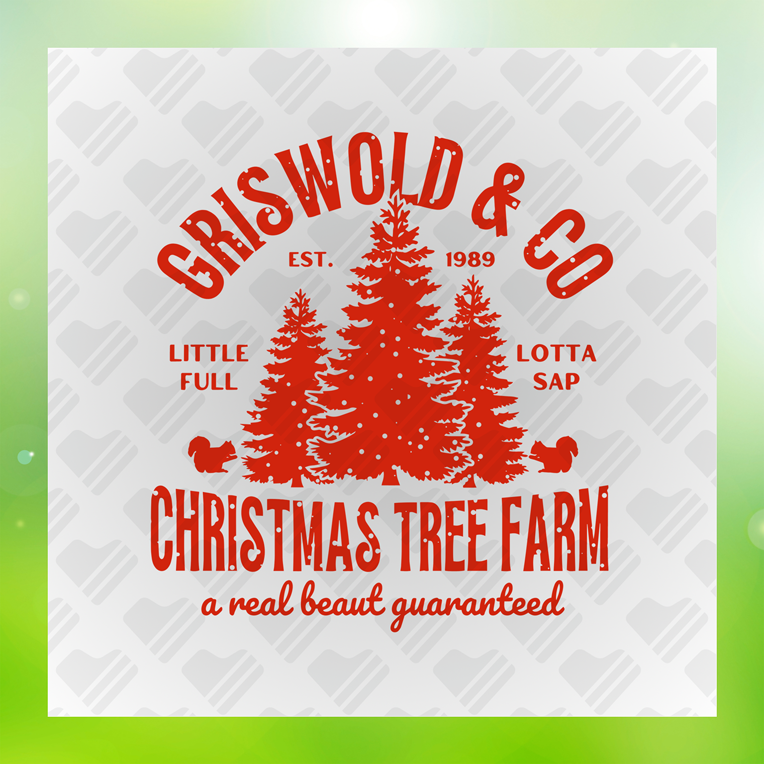 Griswold And Co Xmas Tree Farm 2 Transfer