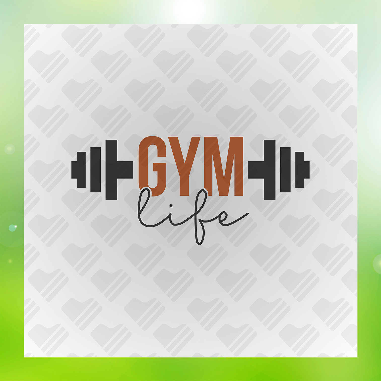 Fitness Gym Life Transfer