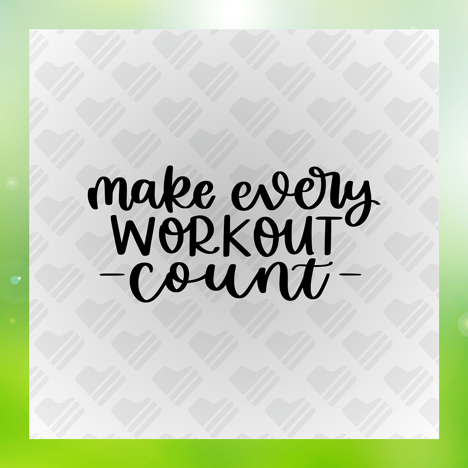 Make Every Workout Count Transfer