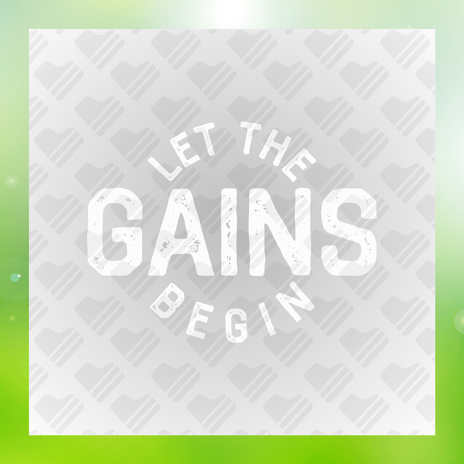 Fitness Let The Gains Begin Transfer