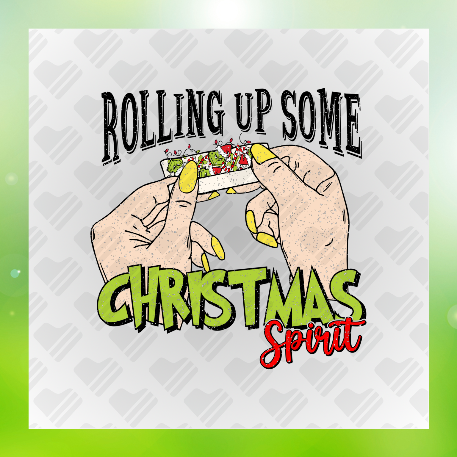 Rolling Up Some Christmas Spirit 2 Transfer