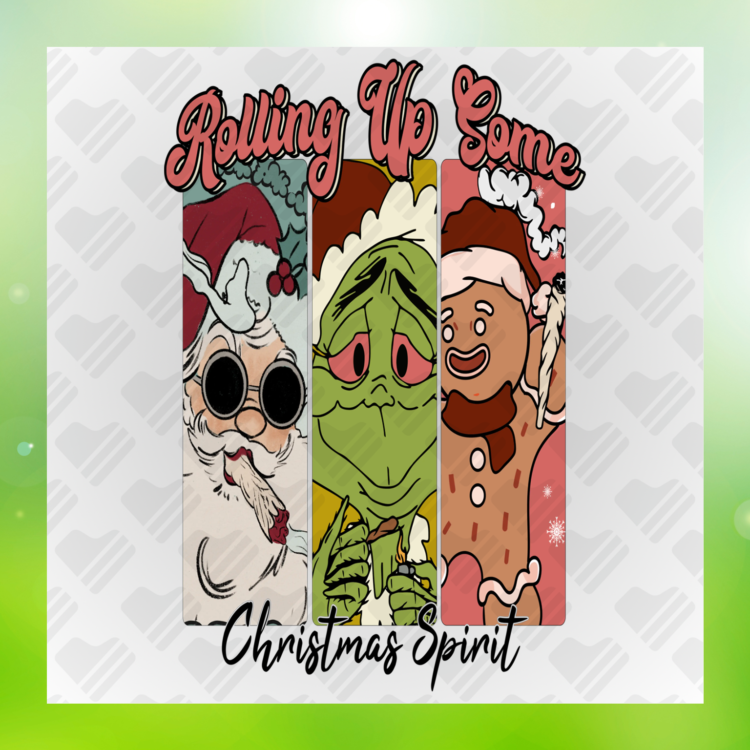 Rolling Up Some Christmas Spirit 3 Transfer