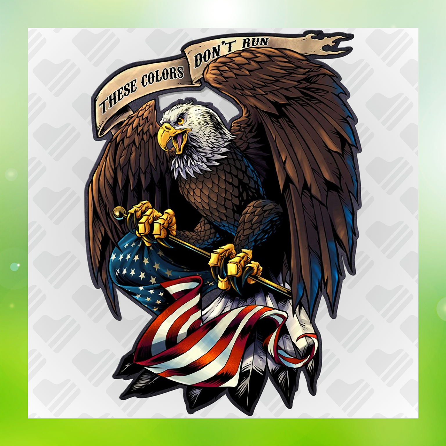 These Colors Dont Run Vr. 2 Transfer