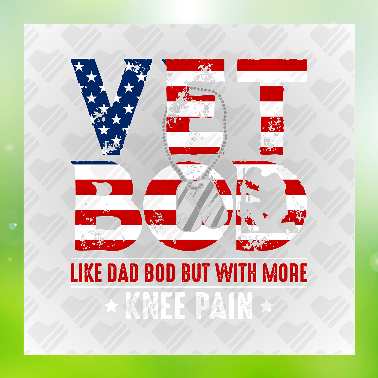 Vet Bod Like Dad Bod Transfer