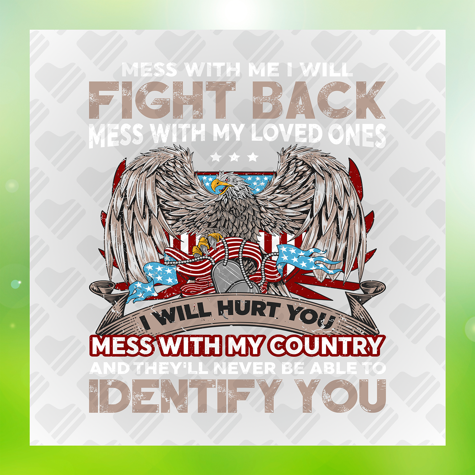 Mess With Me I Will Fight Back Transfer