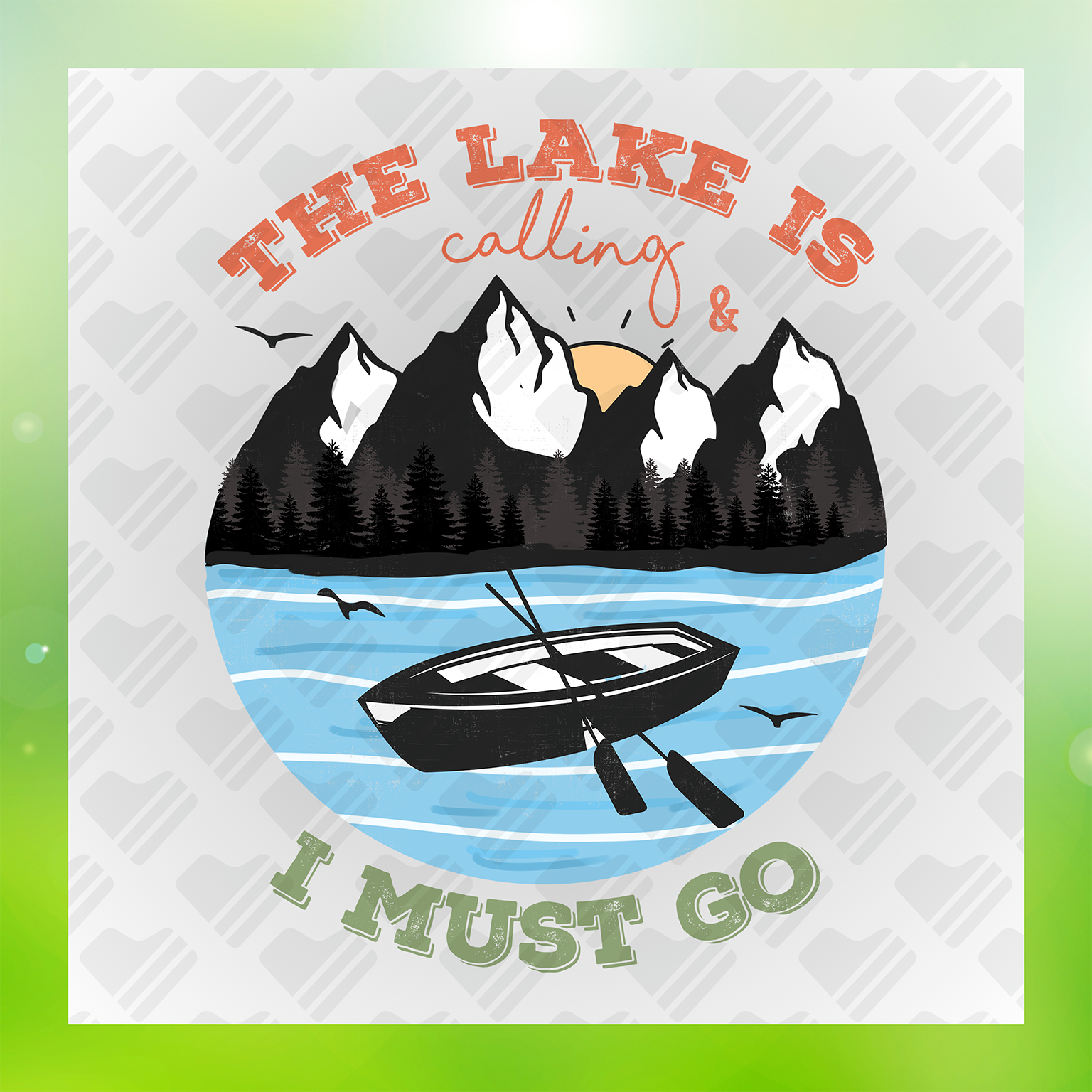 The Lake Is Calling & I Must Go Transfer