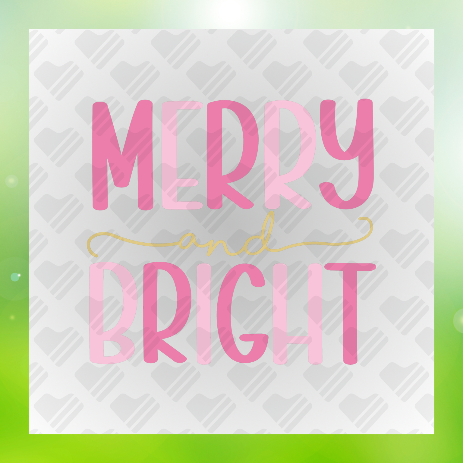 Merry and Bright Transfer