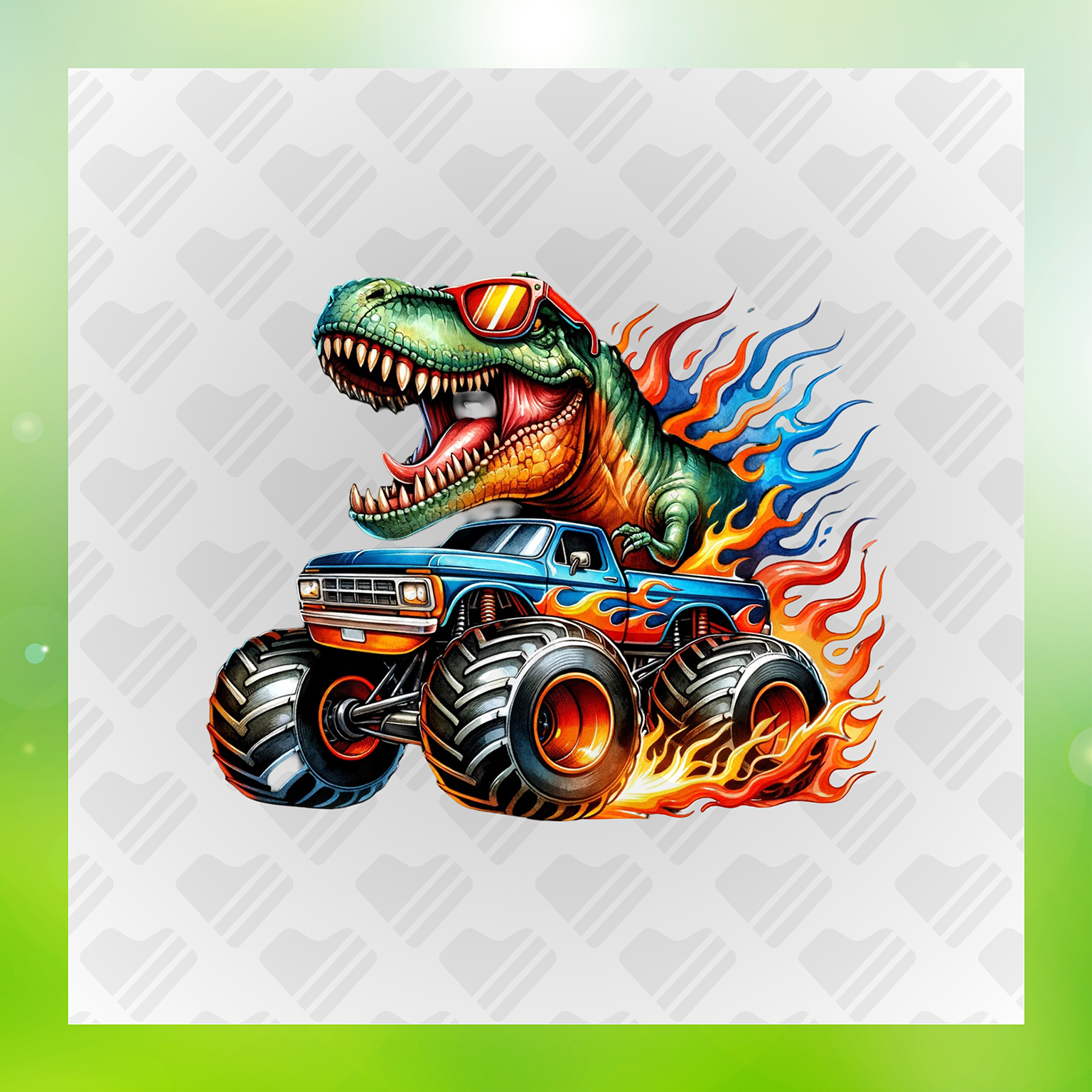 T-Rex Burnout Transfer