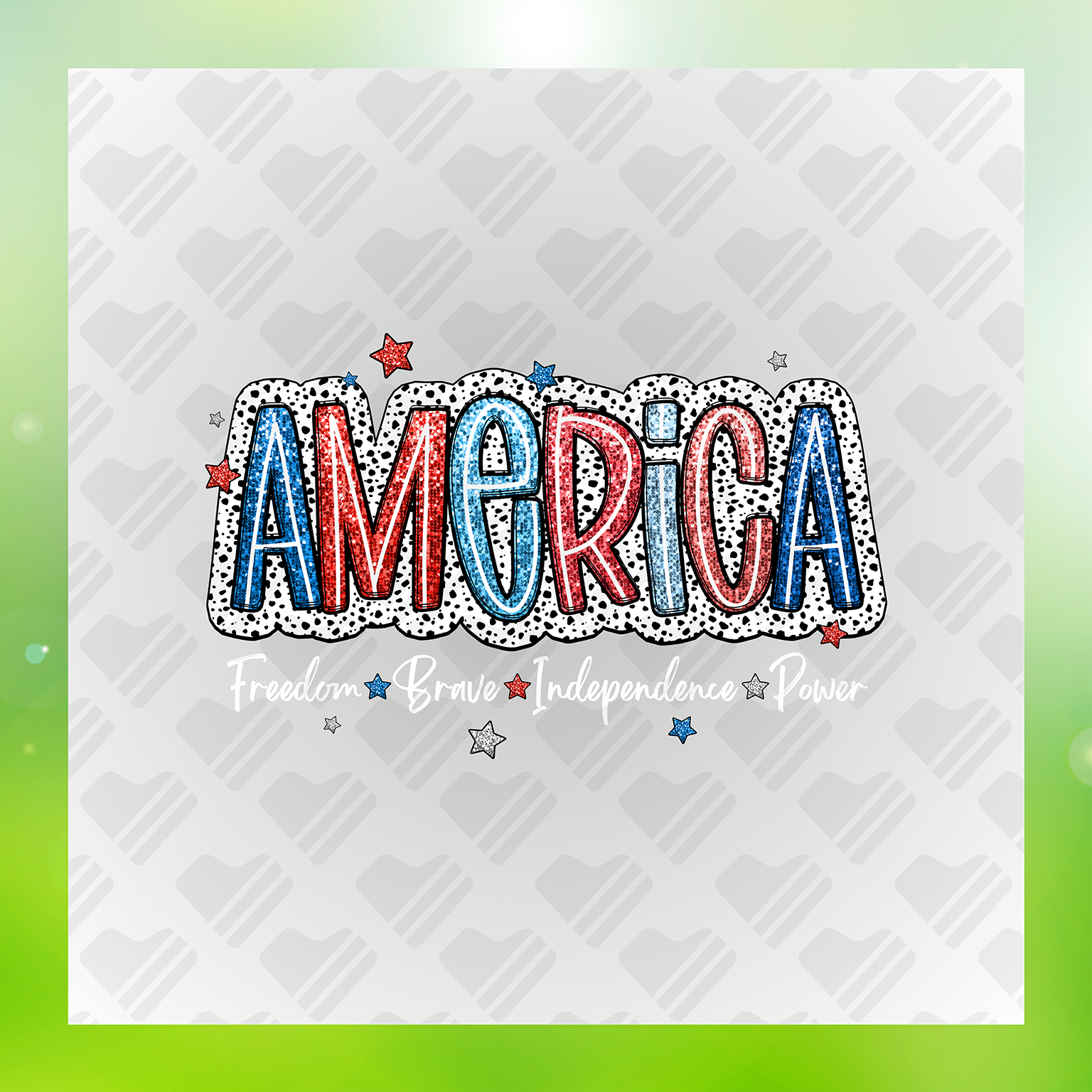 America Freedom Brave Independence Power Transfer