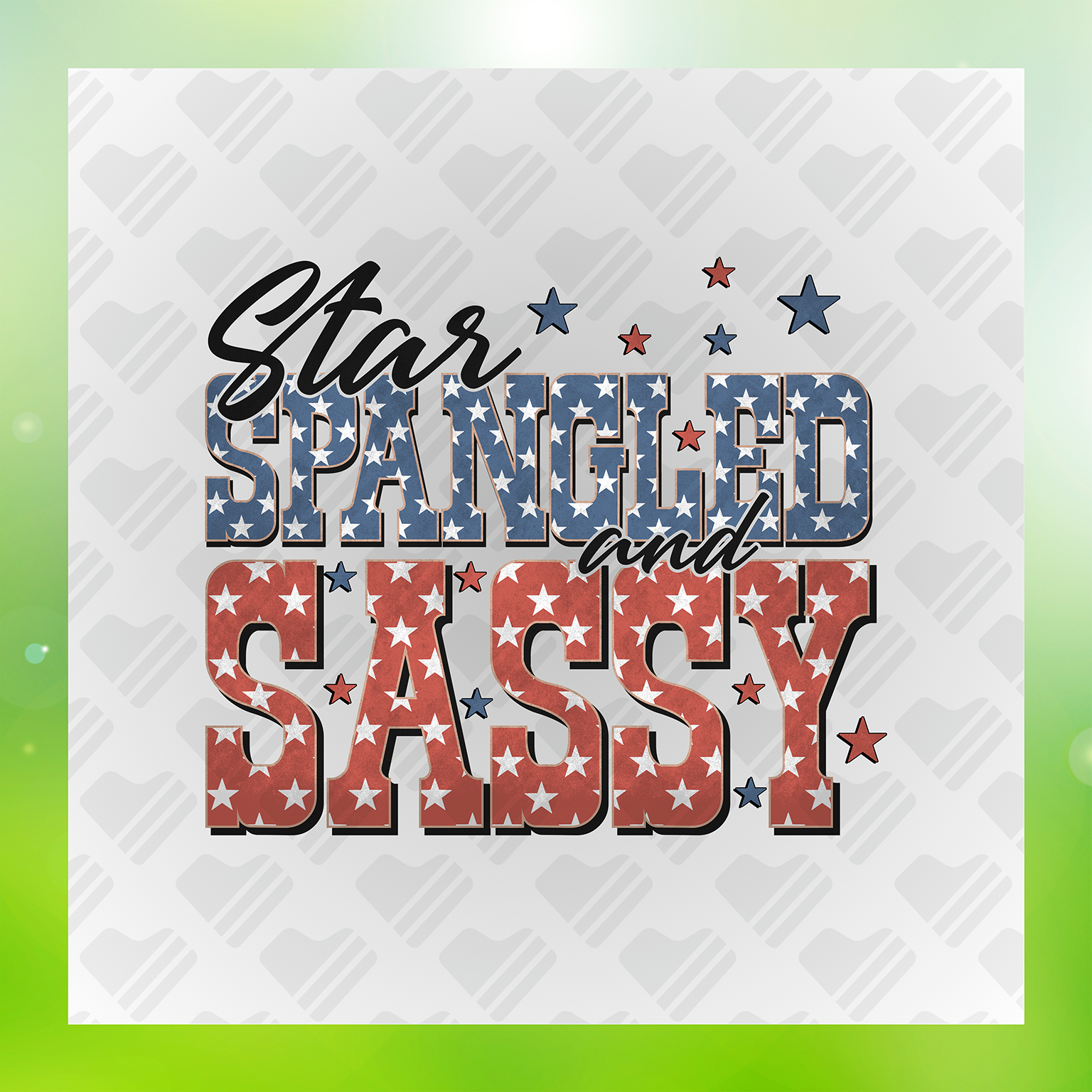 Star Spangled, Sassy Transfer