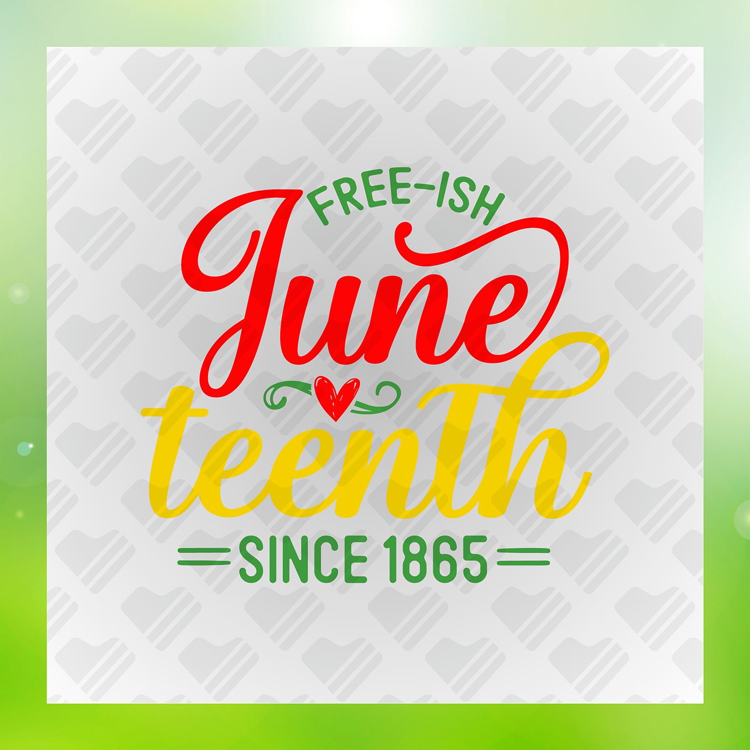 Freeish Juneteenth Since 1865 Transfer