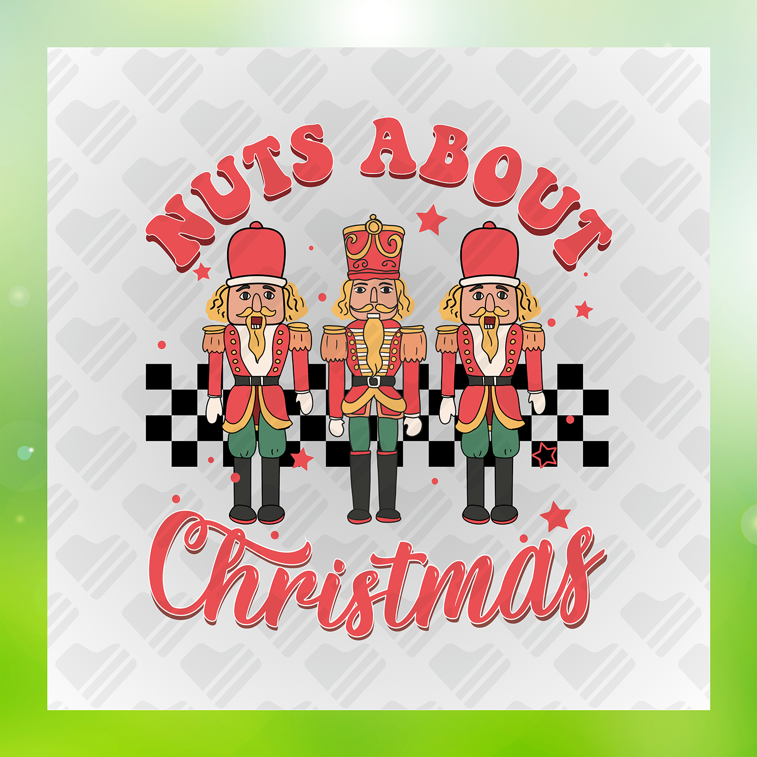 Nuts About Christmas Transfer