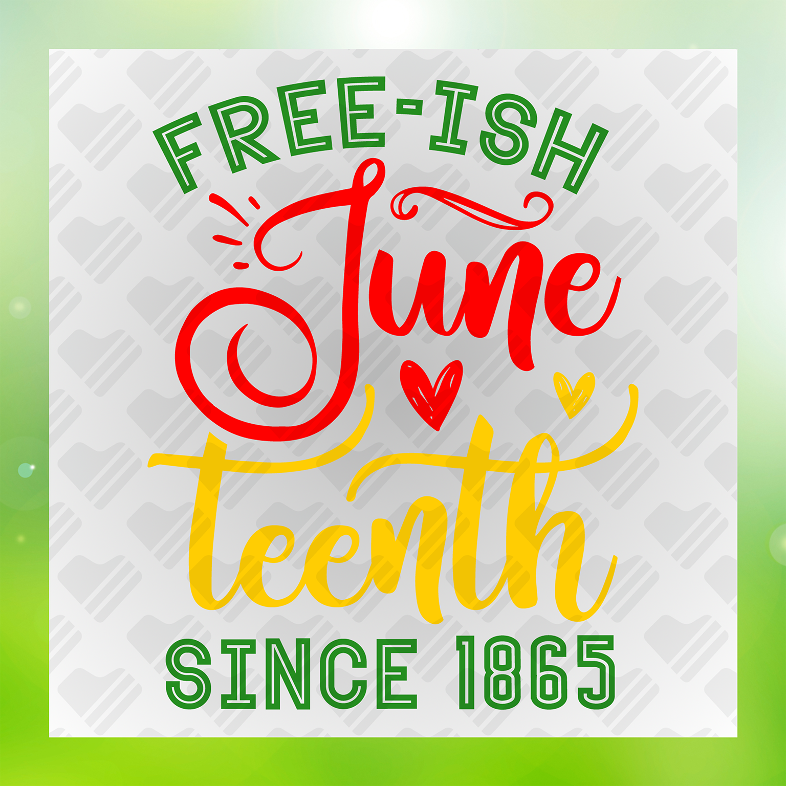 Freeish Juneteenth Since 1865 Vr. 2 Transfer