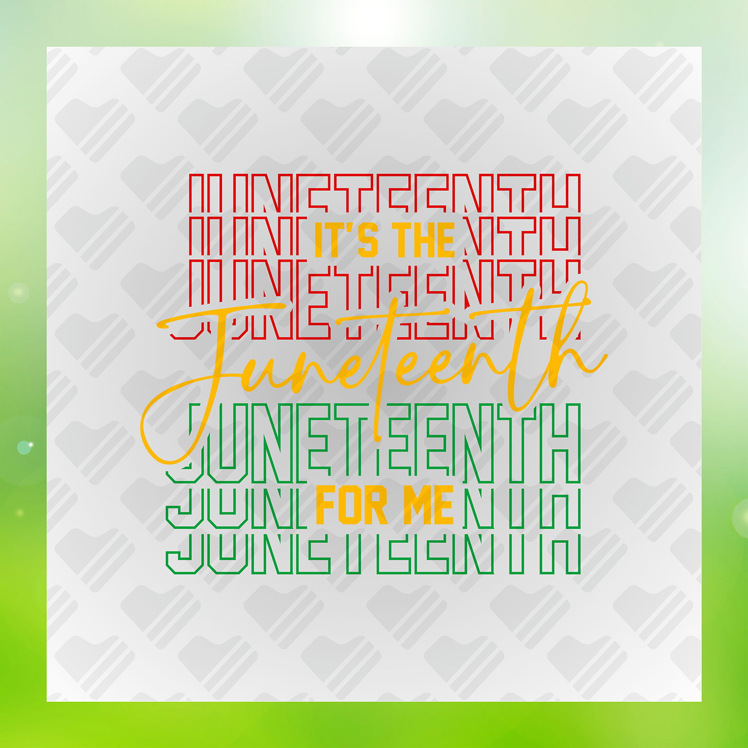Its Juneteenth For Me Transfer