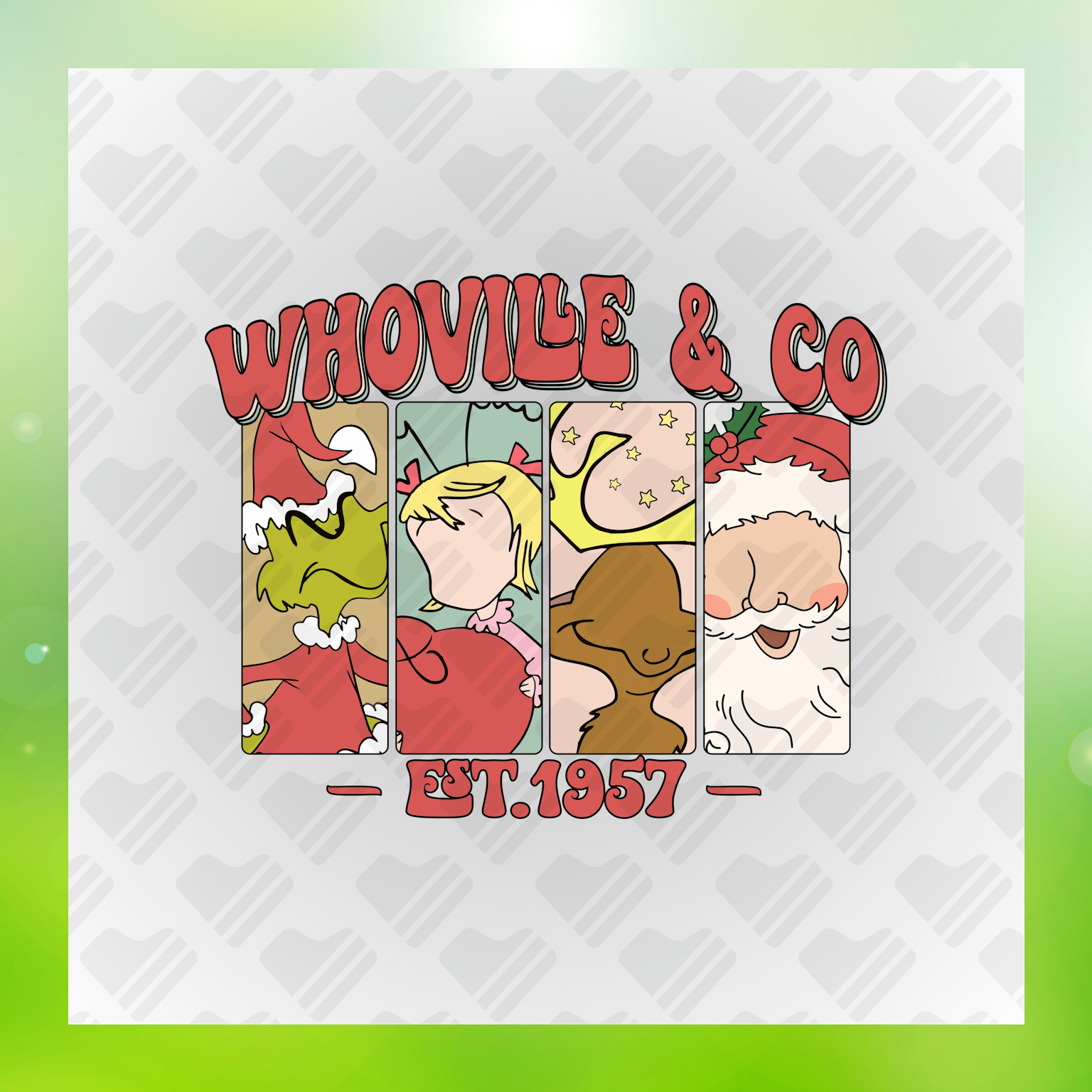 Whoville & Co EST.1957 Transfer