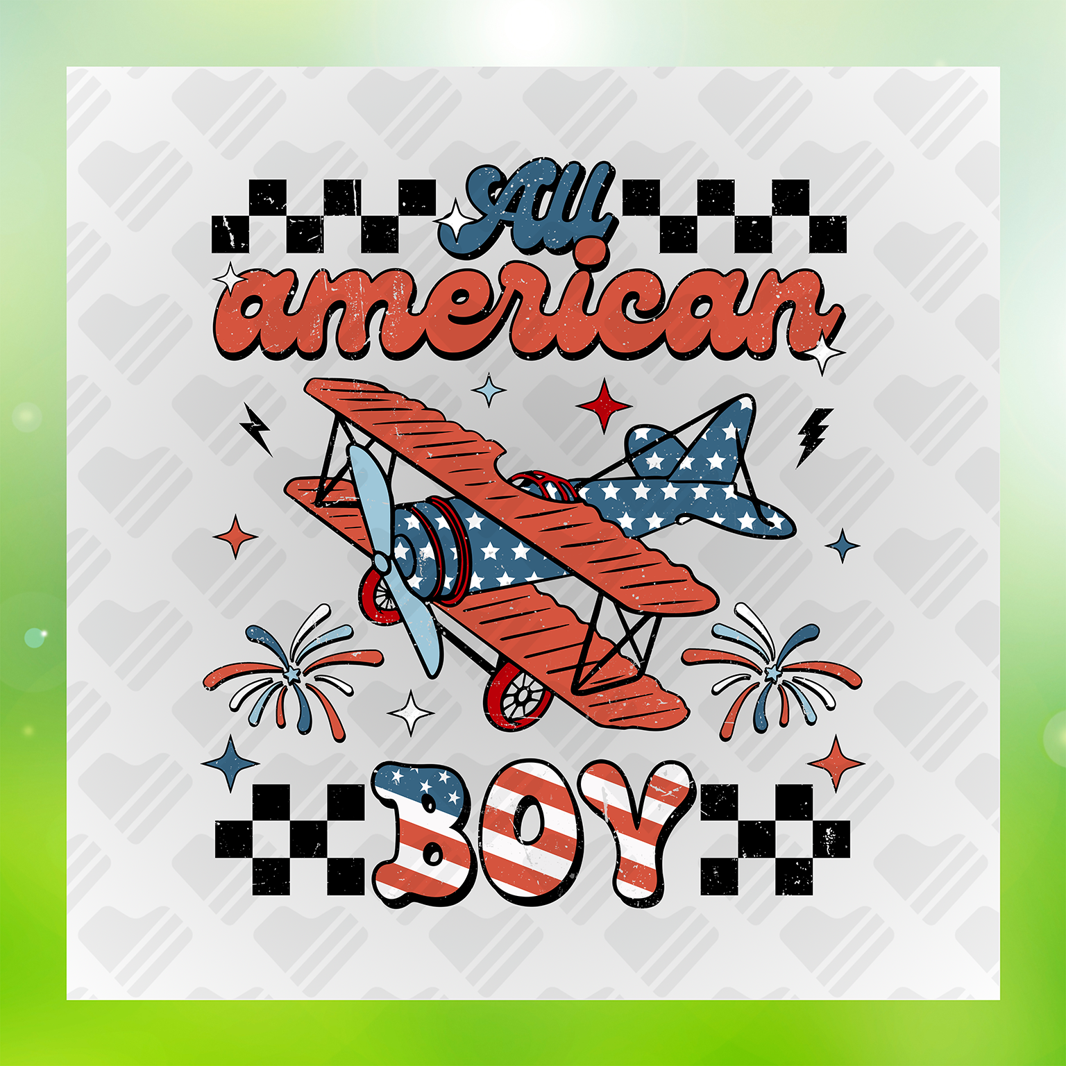 Celebrate with Style All American Boy Transfer