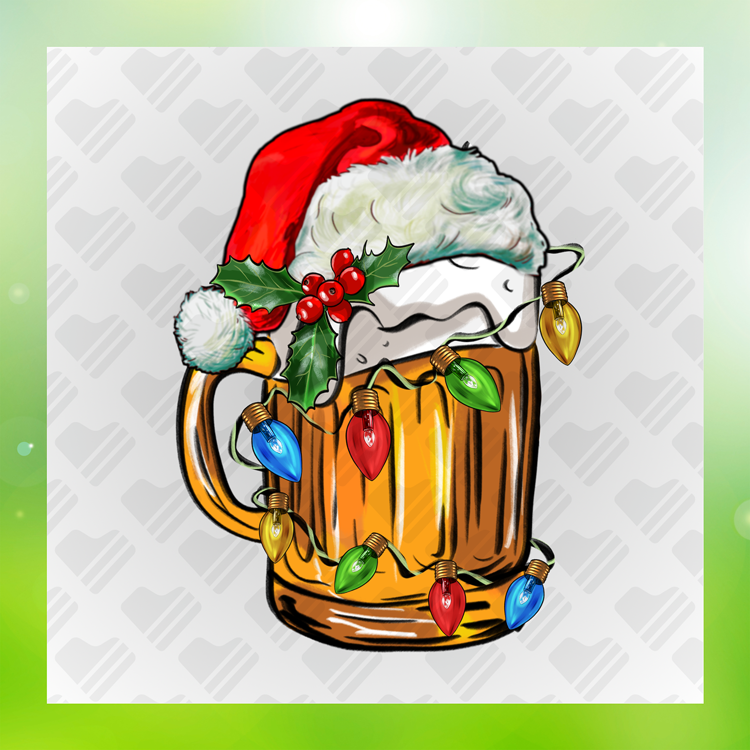 A Mug Of Christmas Spirit Transfer