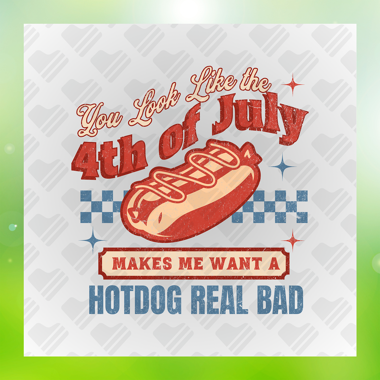 You Look Like The Fourth Of July Transfer