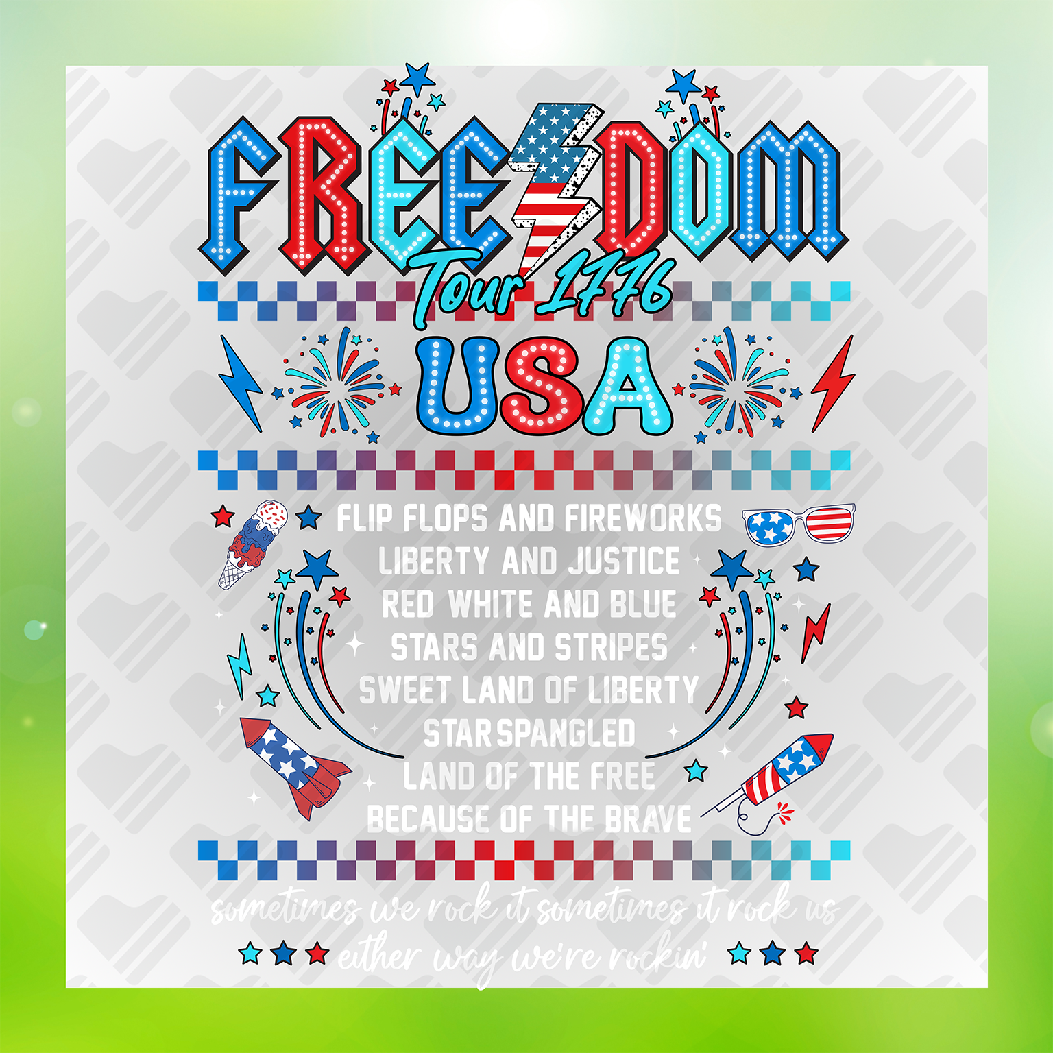 Freedom Tour 1776 U.S.A Transfer