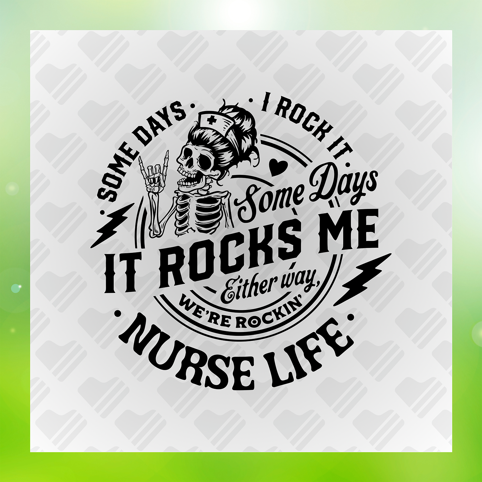 Somedays It Rocks Me Either Way We're Rockin Transfer