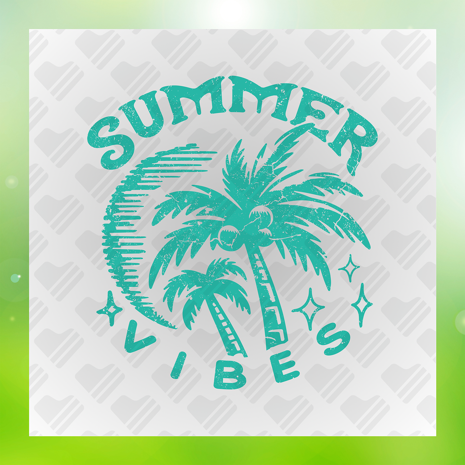 Beach Life Summer Vibes Transfer