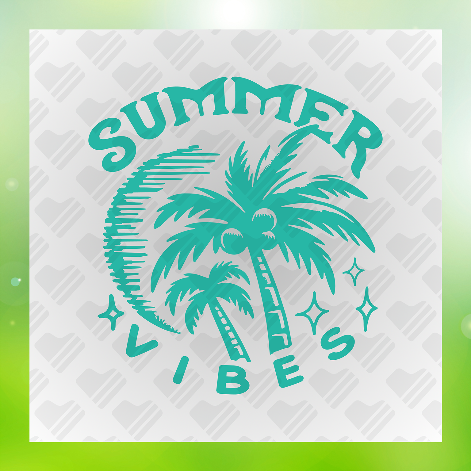 Beach Life Summer Vibes Transfer