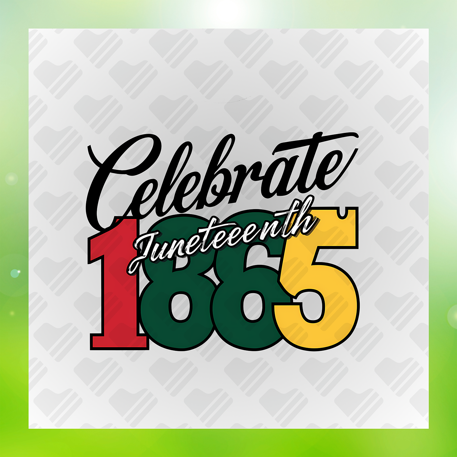 Salute Juneteenth 1865 Transfer