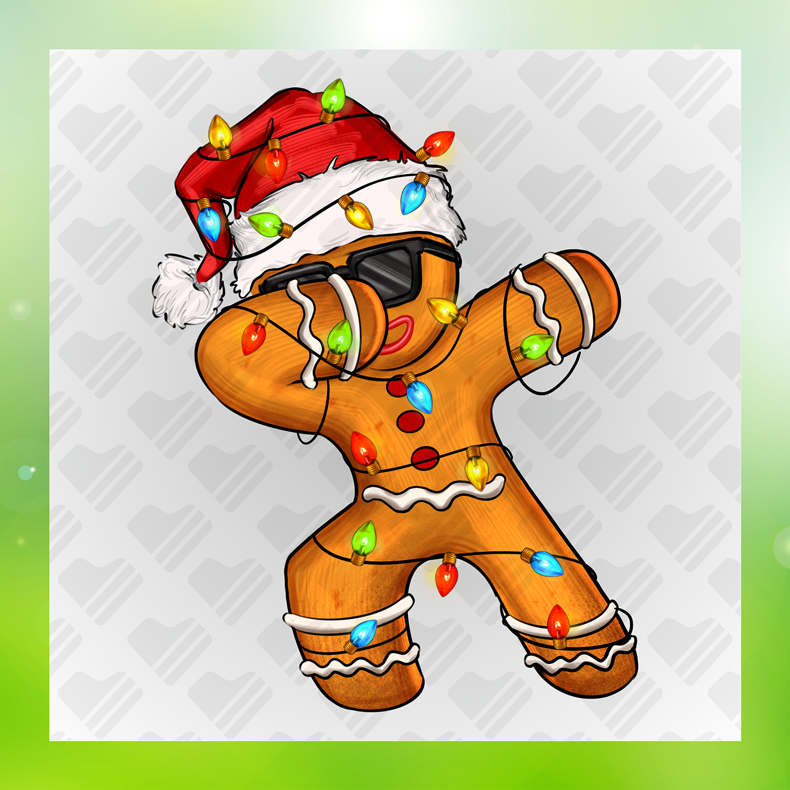 Gingerbread Man Transfer