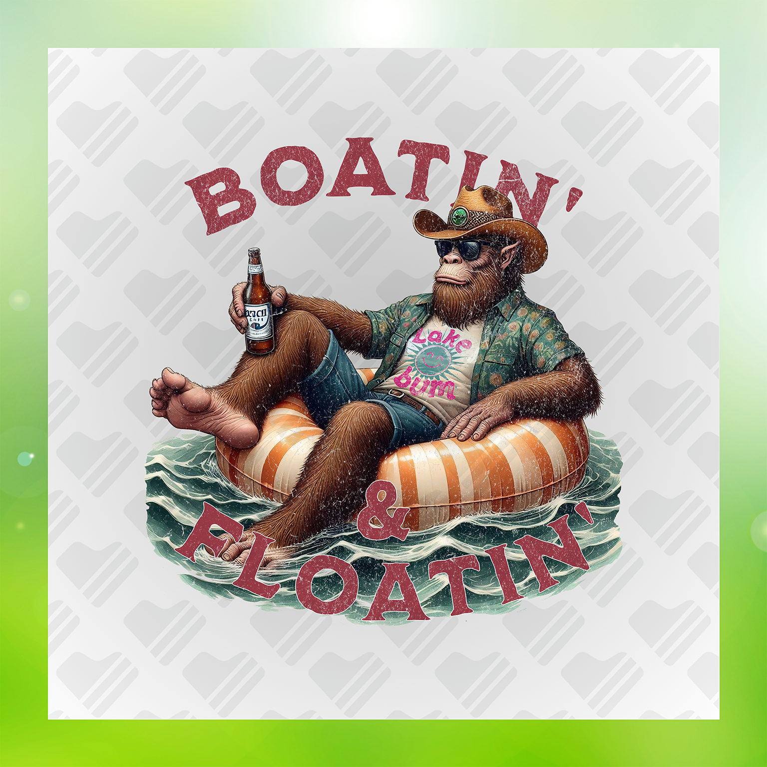 Sasquatch Chillin Transfer