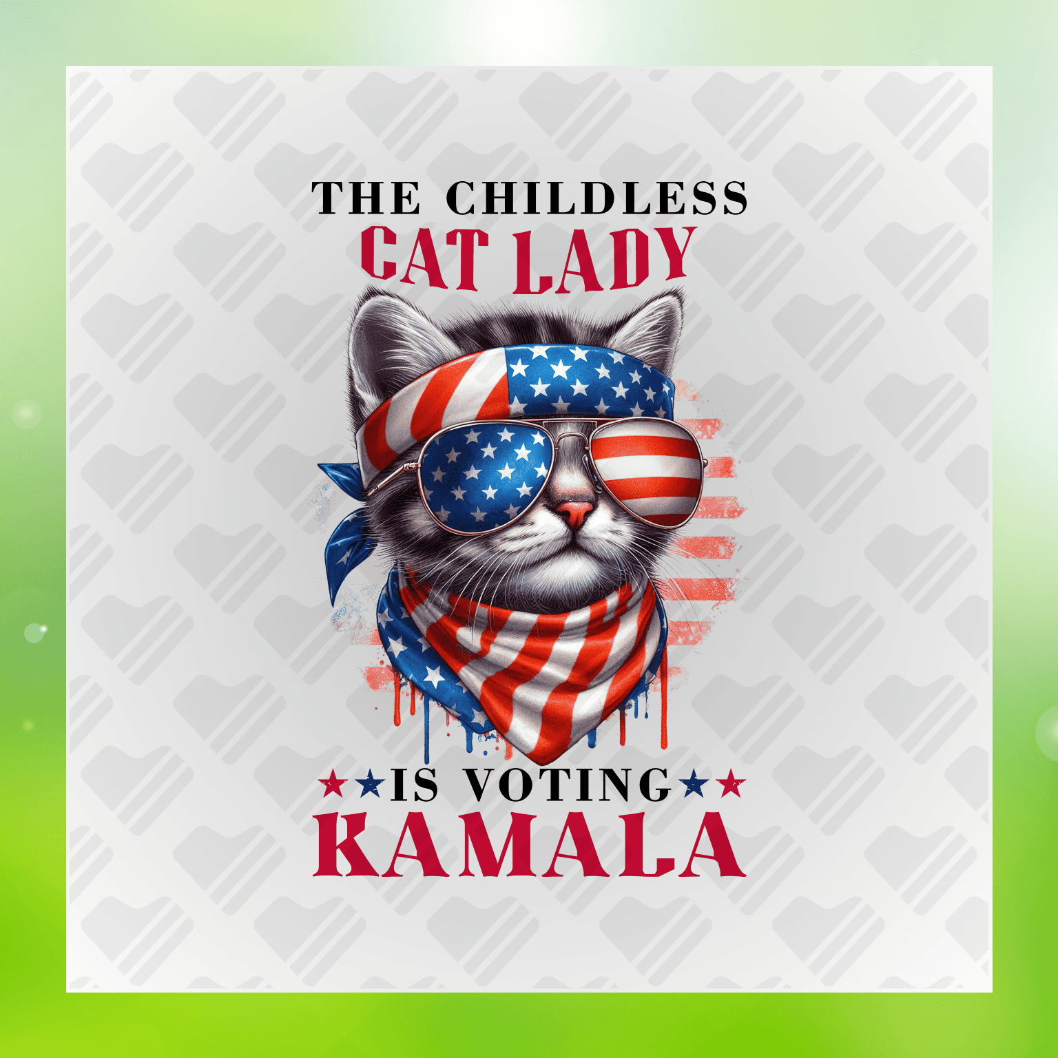 The Childless Cat Lady Is Voting Kamala  Transfer