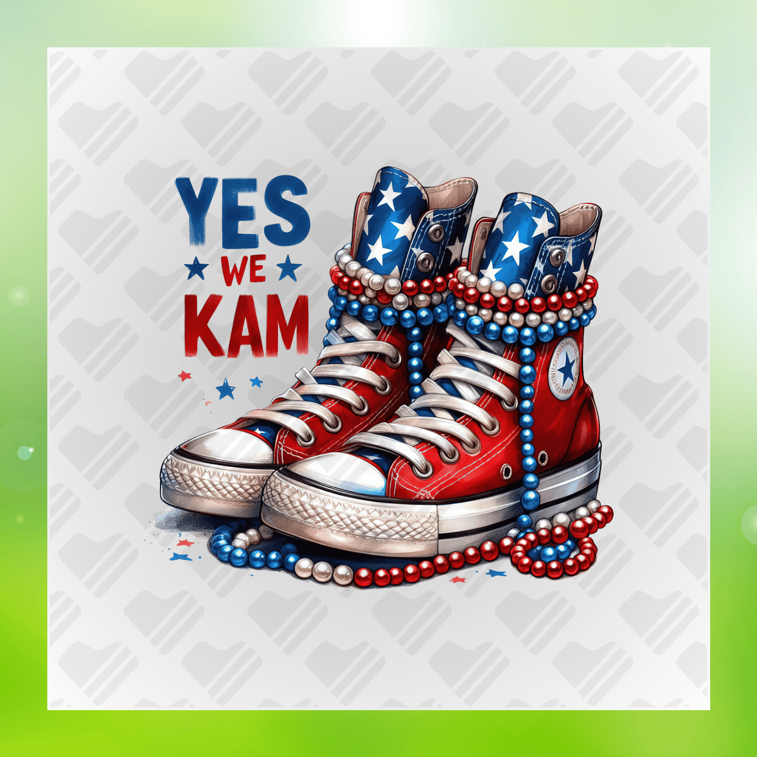 Yes We Kam Shoes Transfer