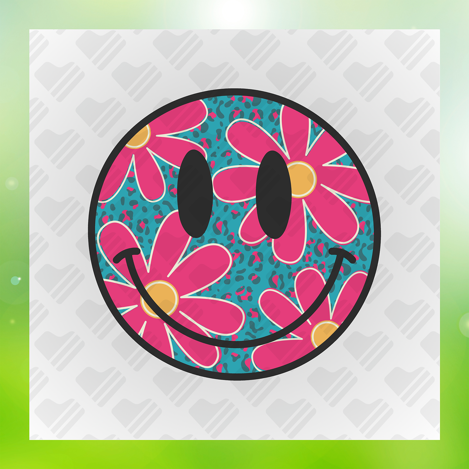 Emoji Flowers Transfer