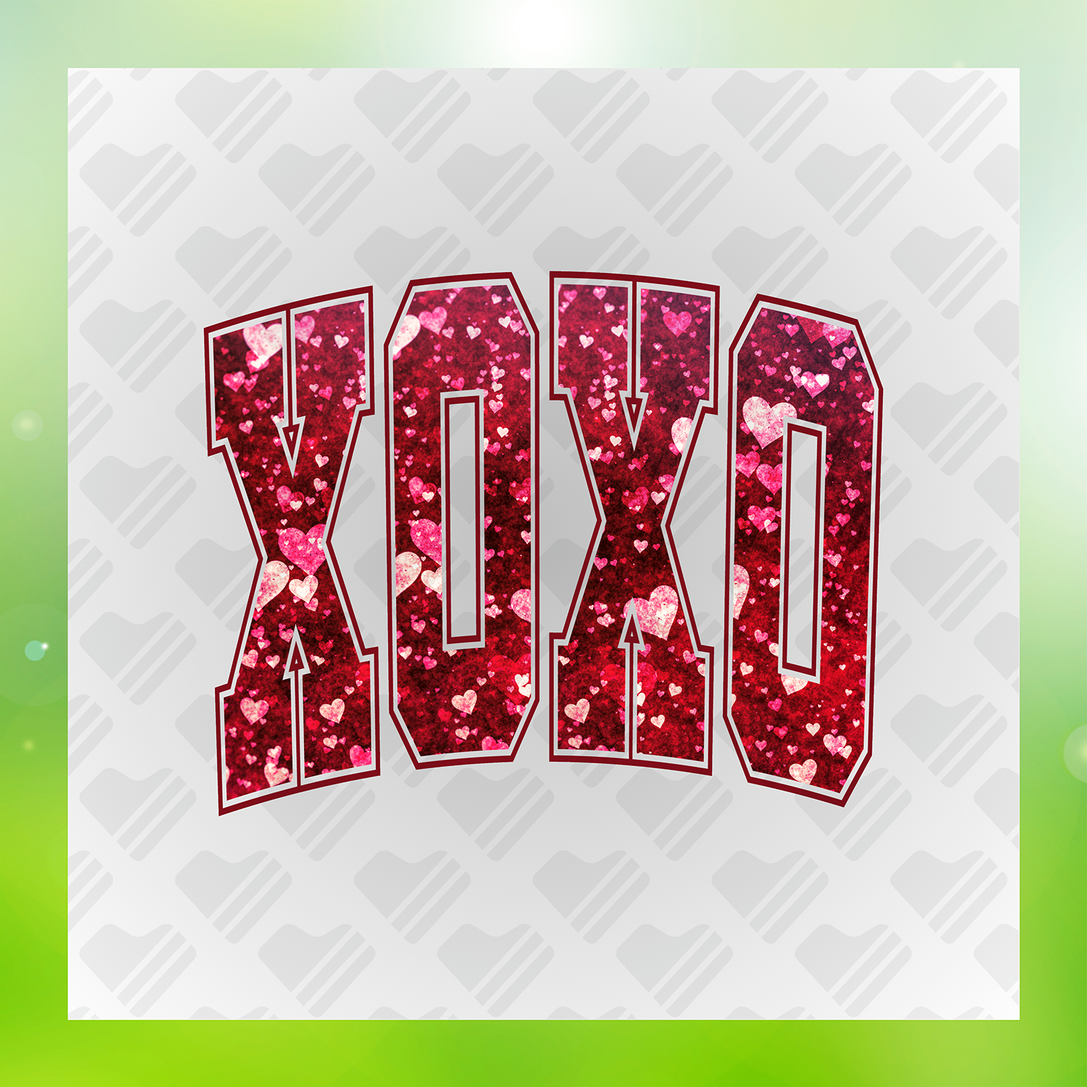 No Mess Xoxo Transfer