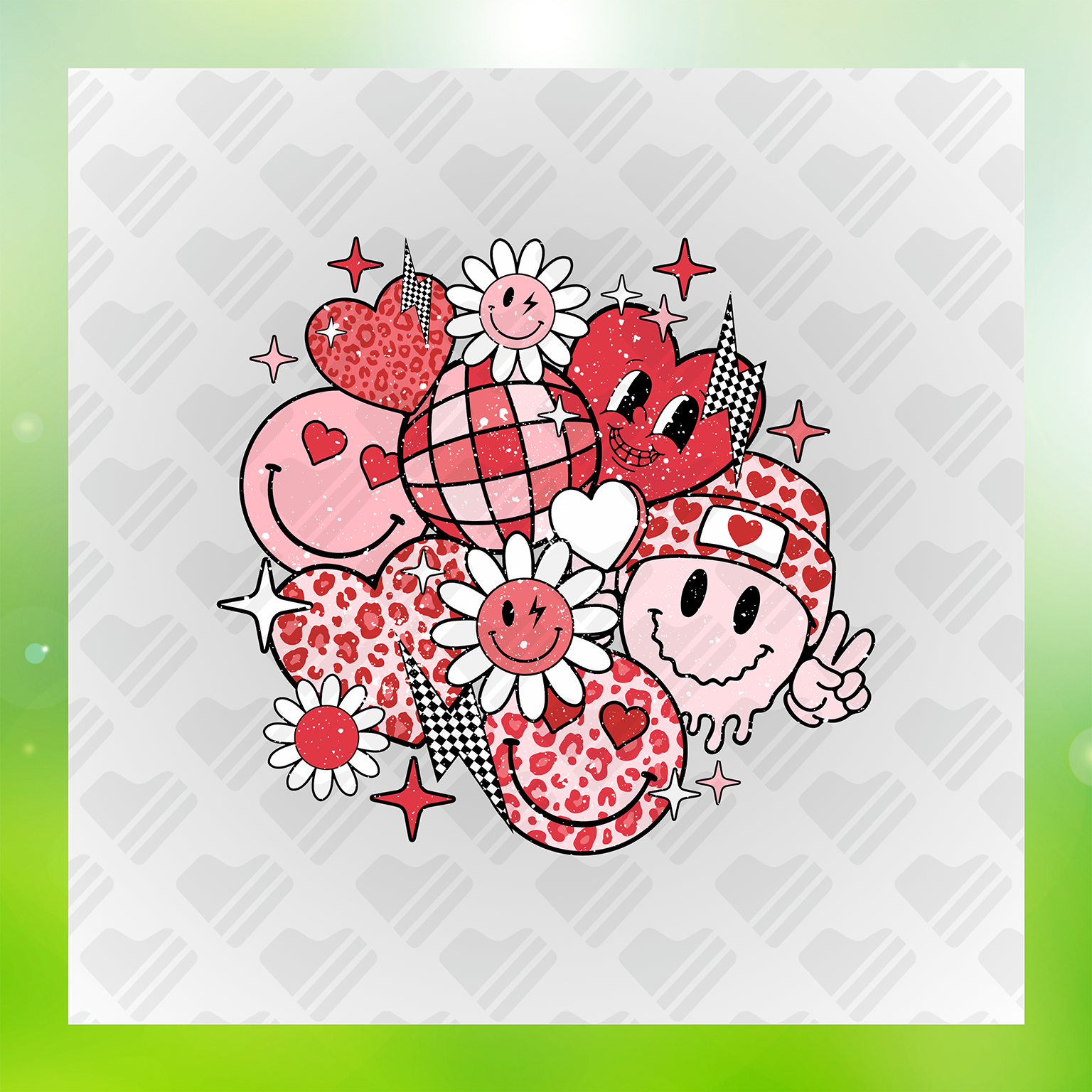 Valentine's Day Party Transfer