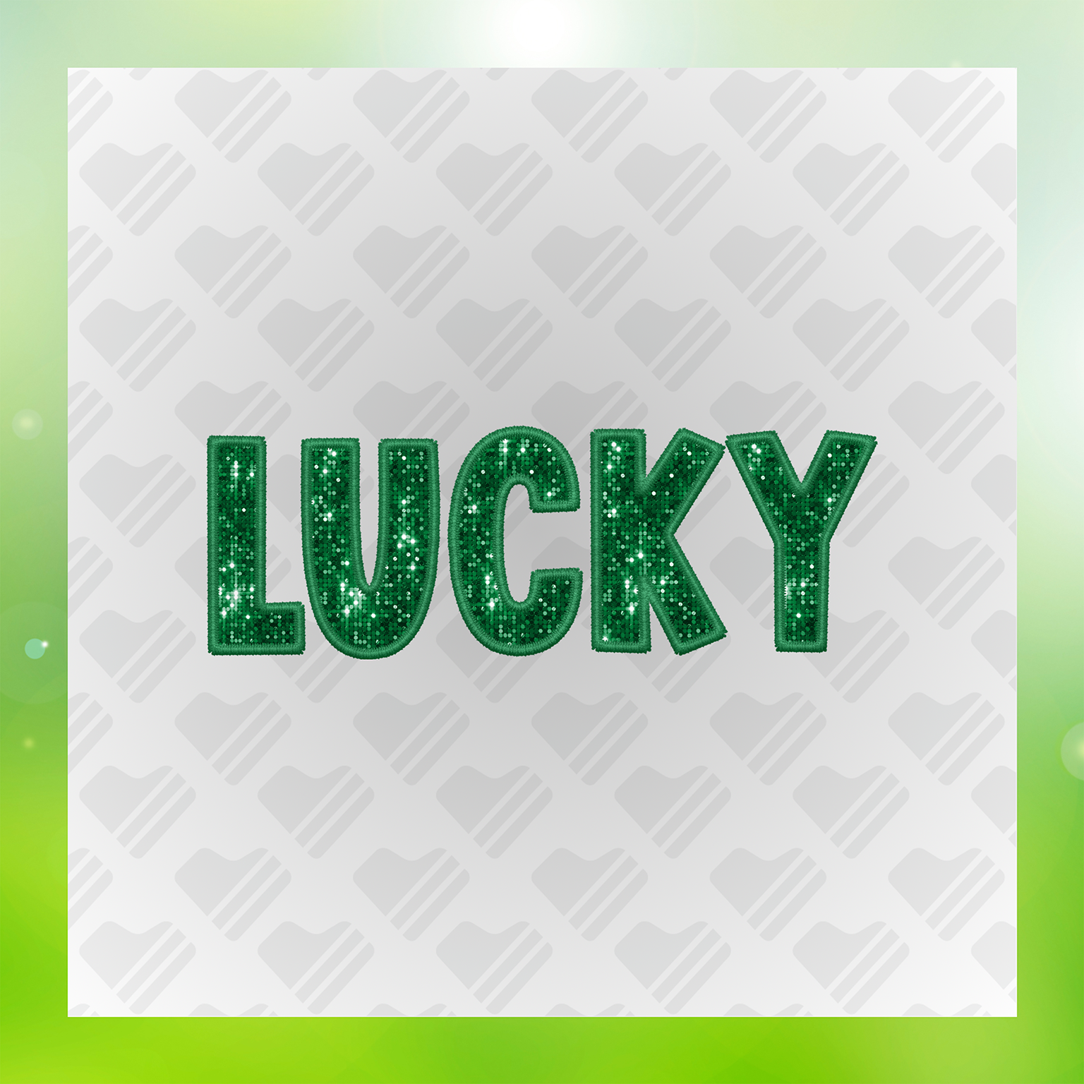 St. Patrick's Day Colorful Transfer
