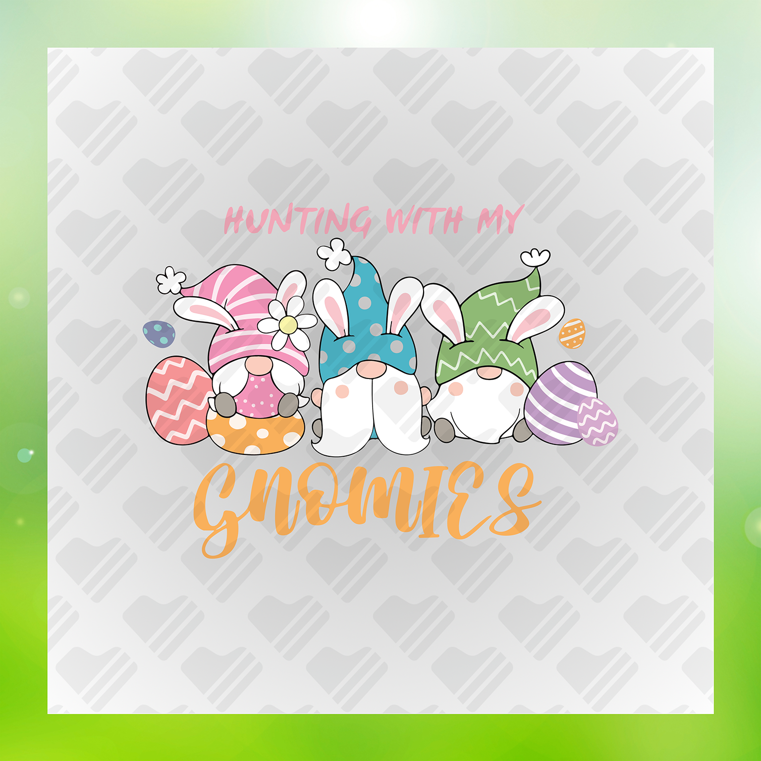 Hunting With My Gnomies Transfer