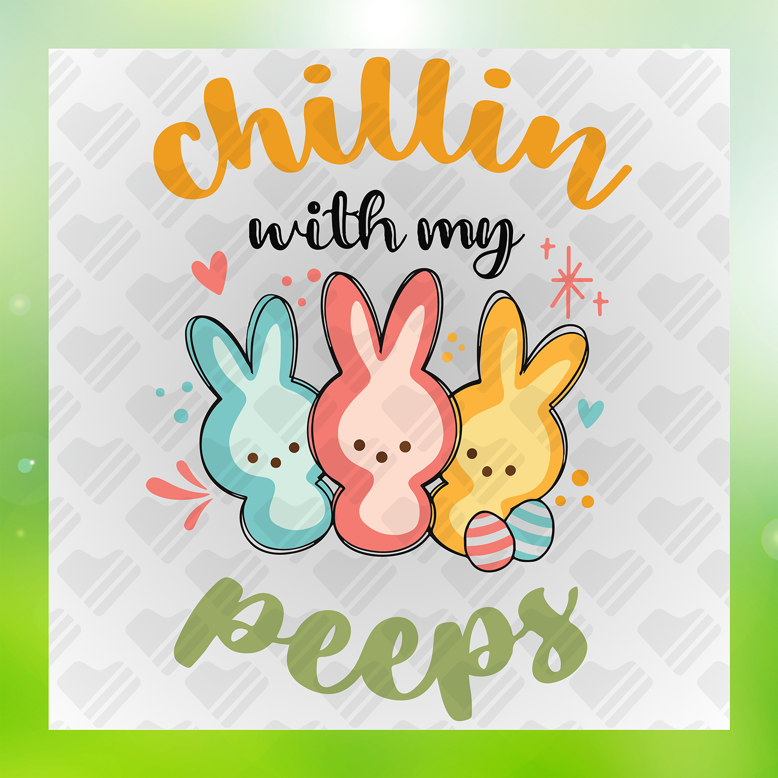 Bunnies Chillin Transfer