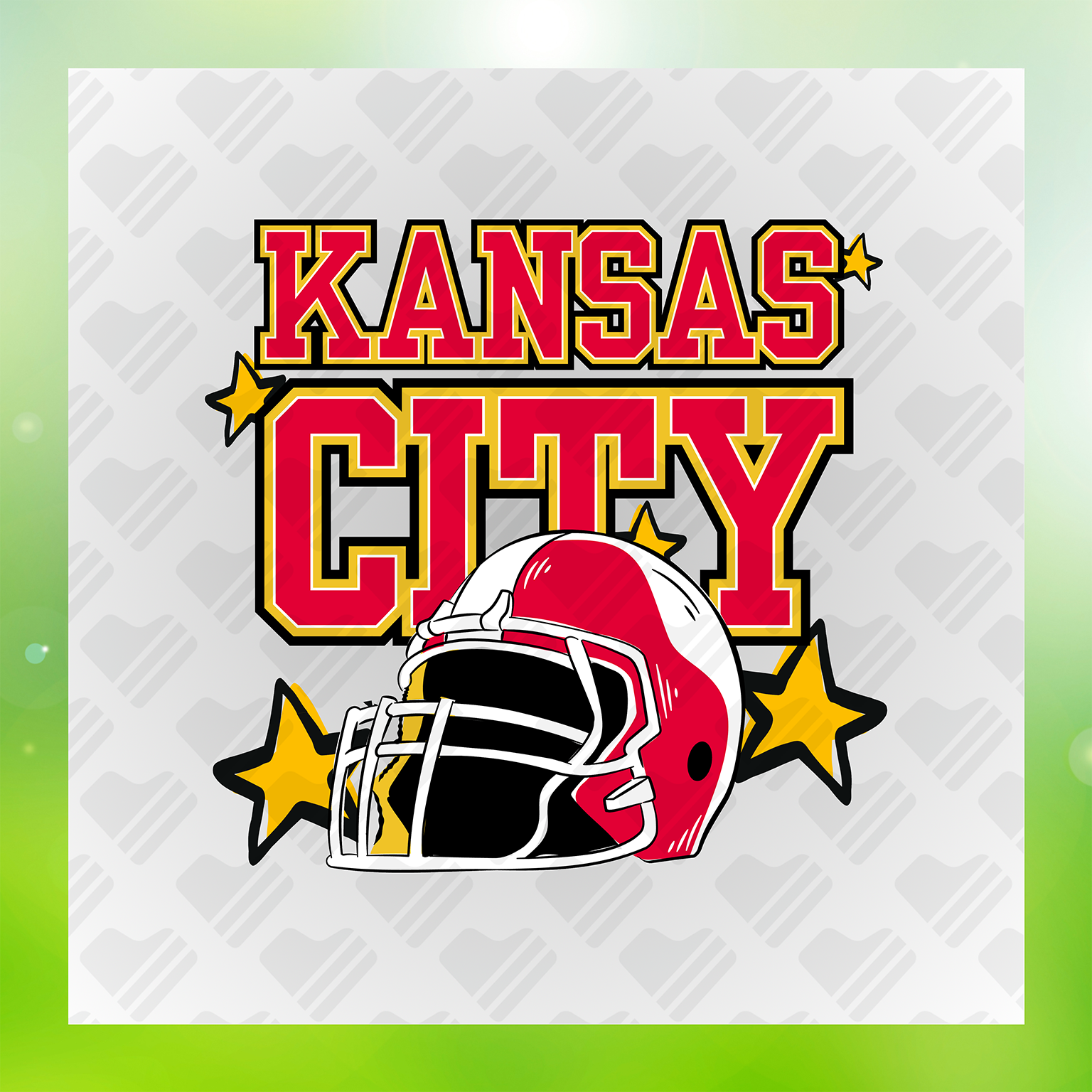 Kansas City Helmet Transfer