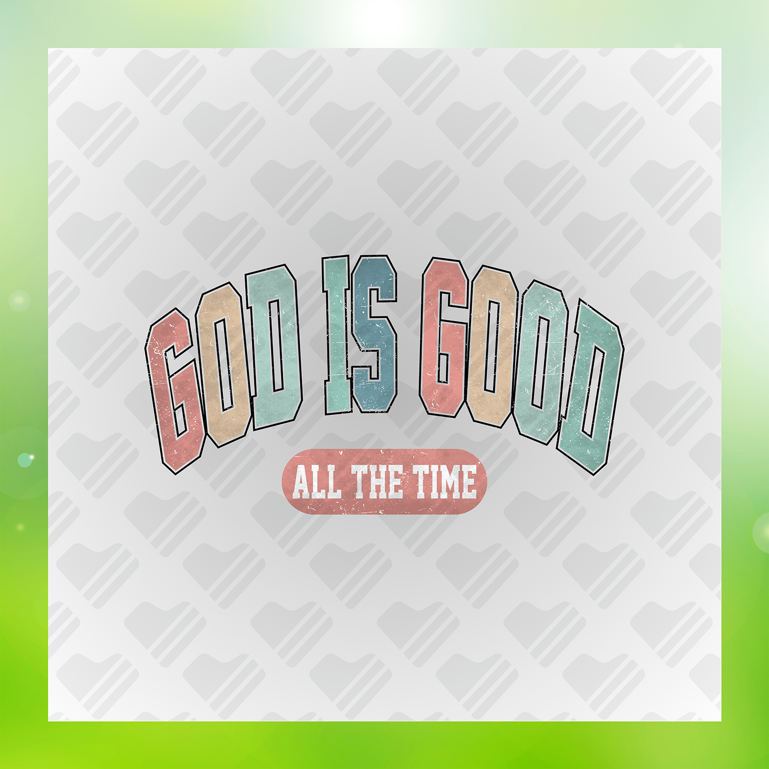 God Is Good All The Time Transfer