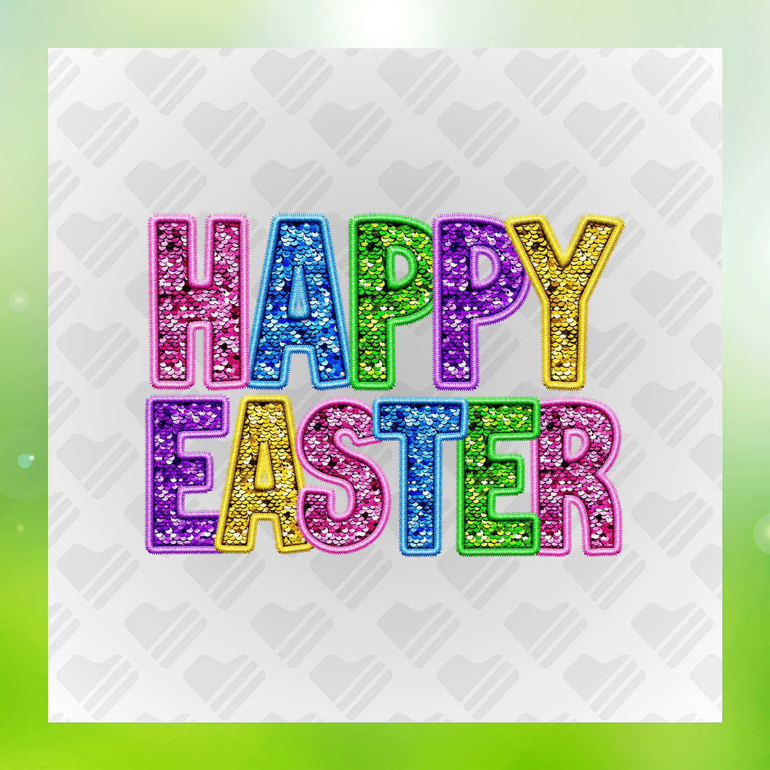 Happy Easter Transfer